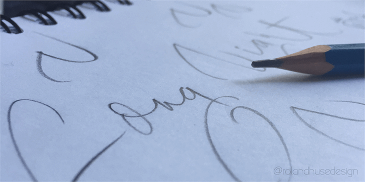 Long Night Signature Font
