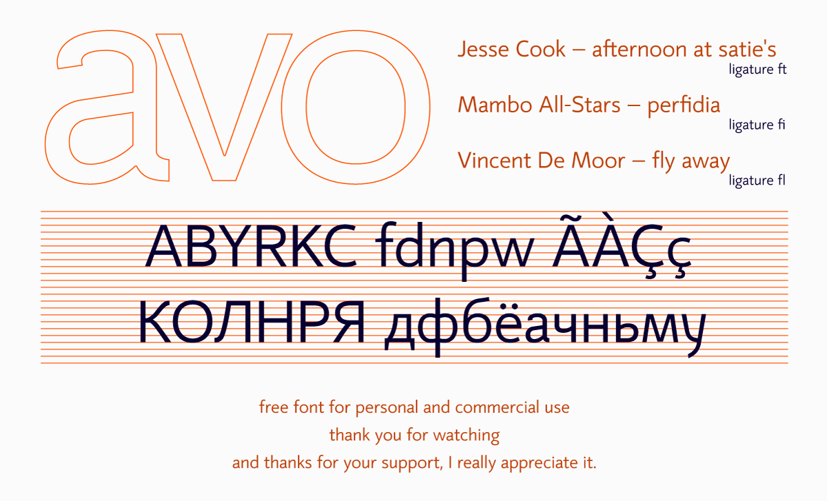 Mirror 82 Font