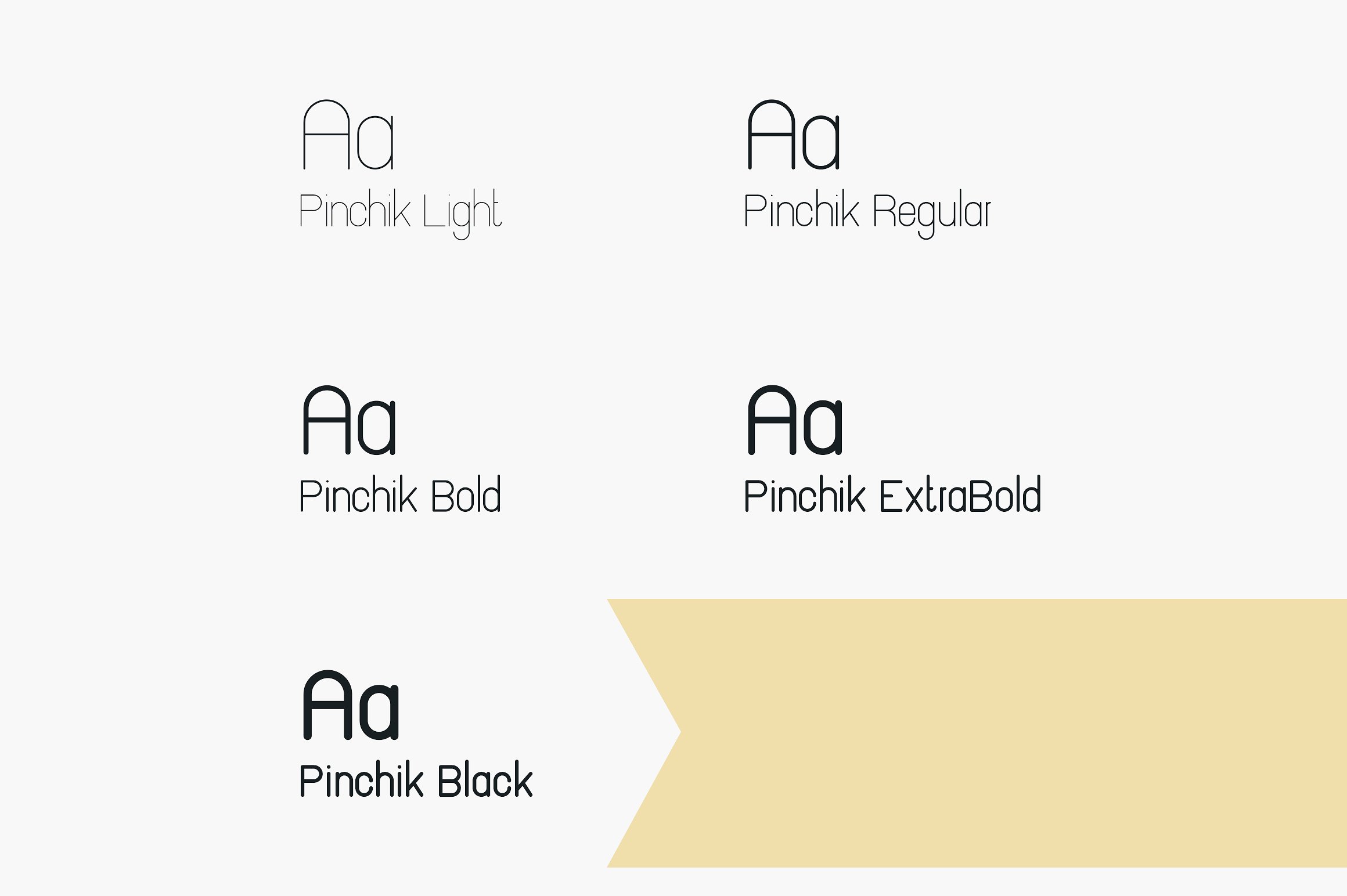 Pinchik Sans Font Family