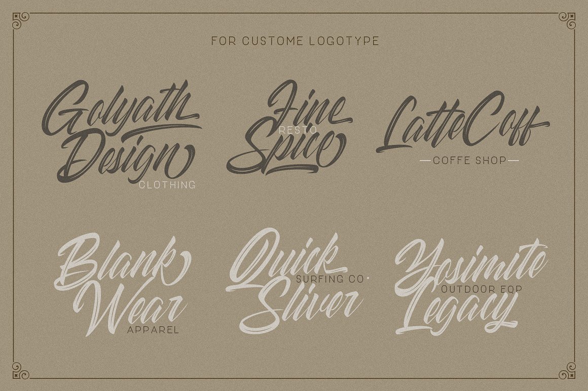 Striped King Script Font