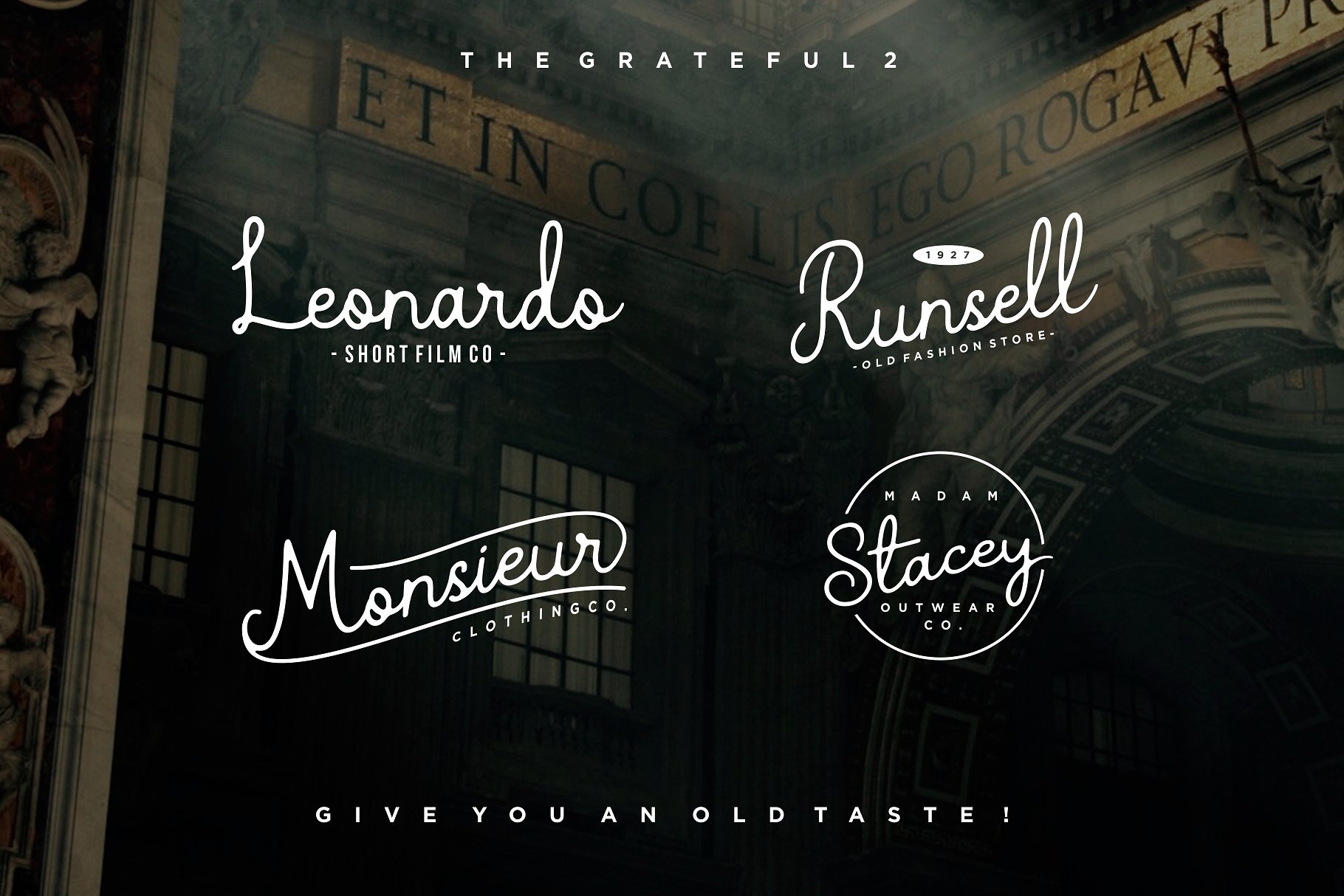 The Grateful Script Font