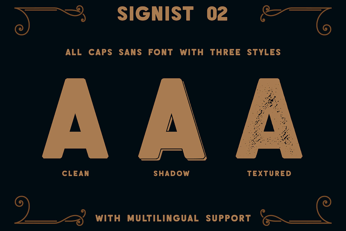 The Sign Writer Typeface