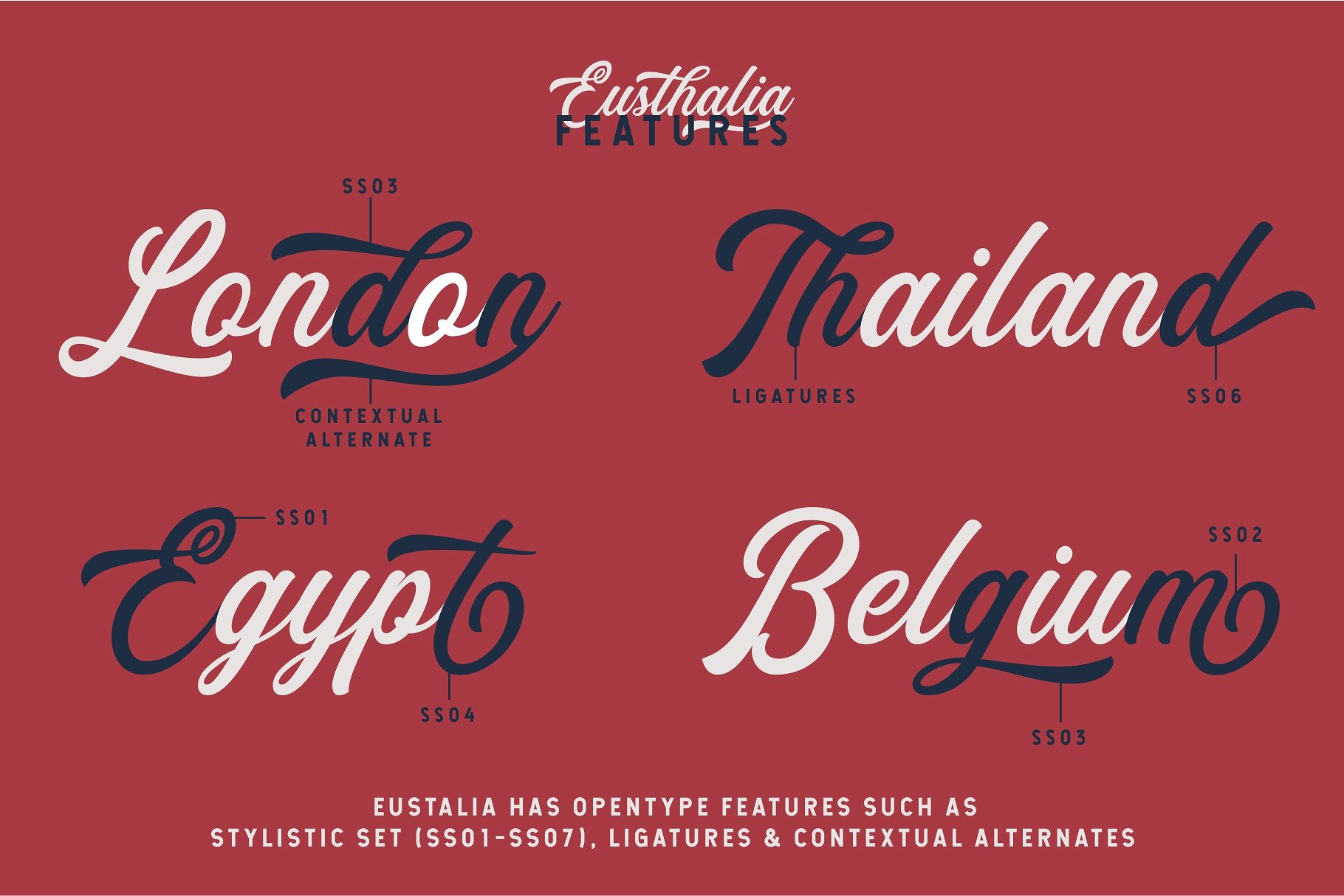 Eusthalia Script Font