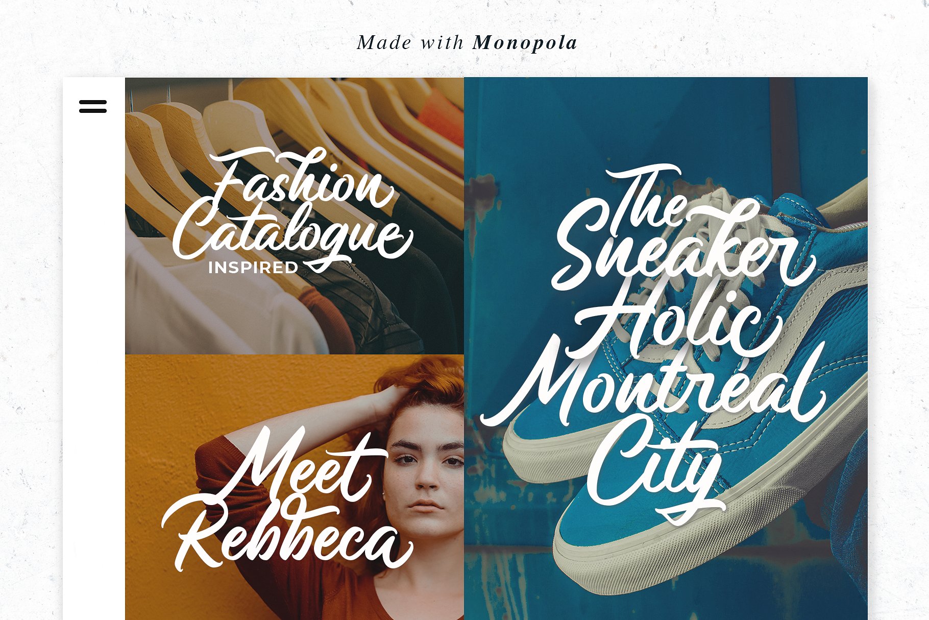 Monopola Script Font