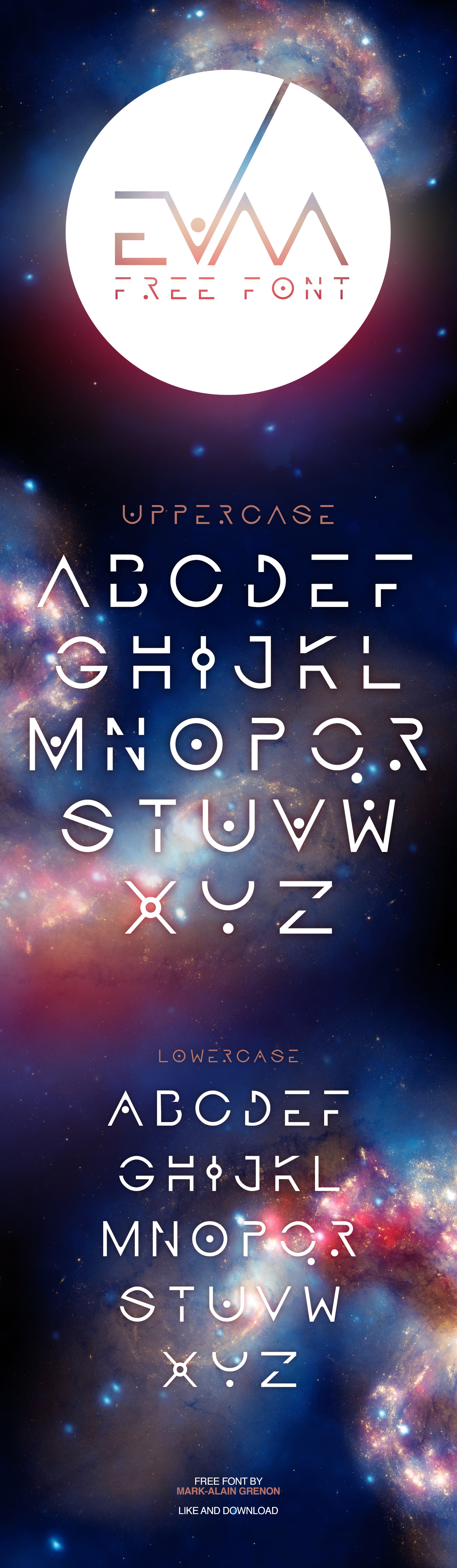 Evaa Typeface