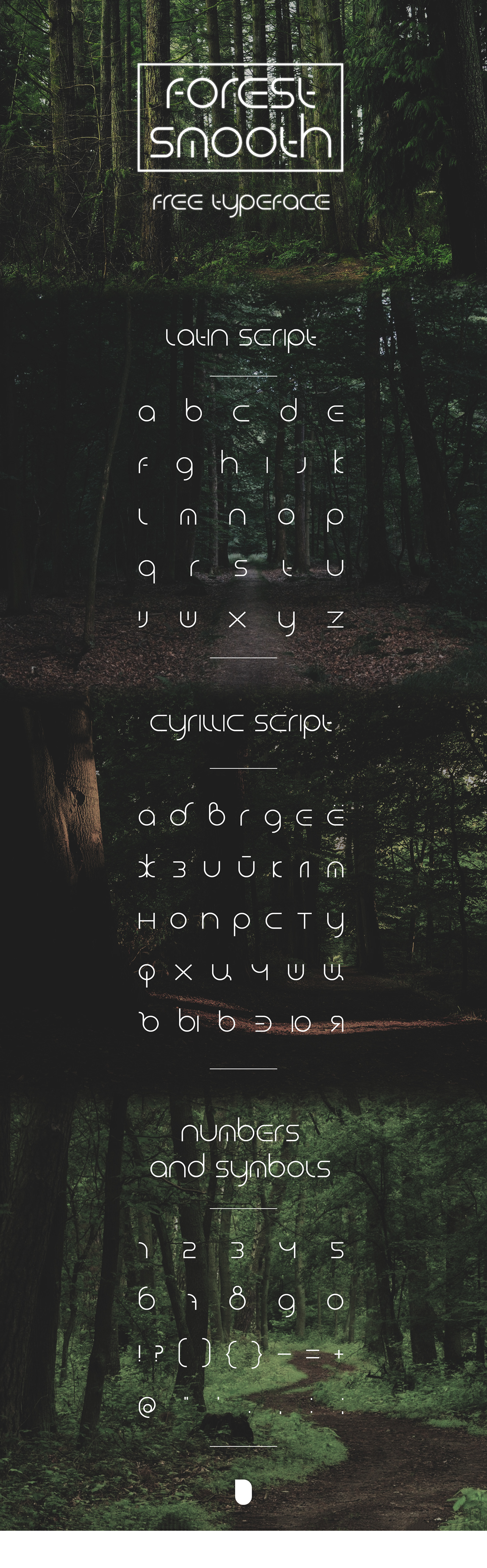 ForestSmooth Typeface