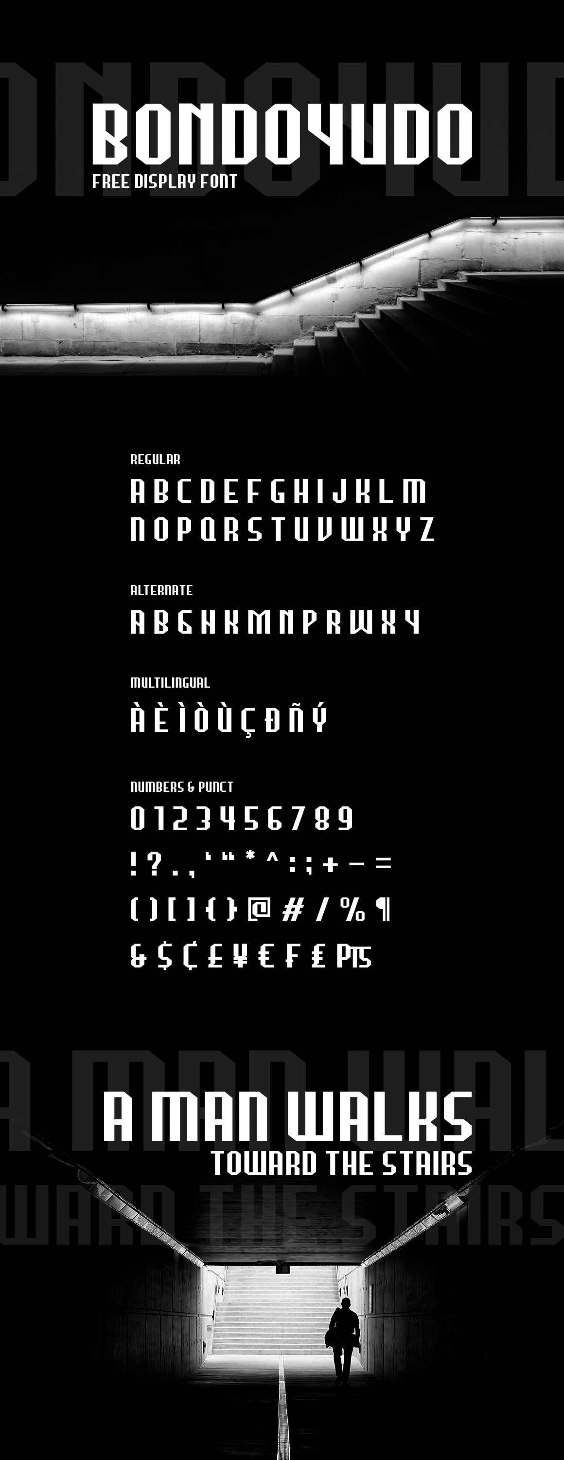 Bondoyudo Typeface