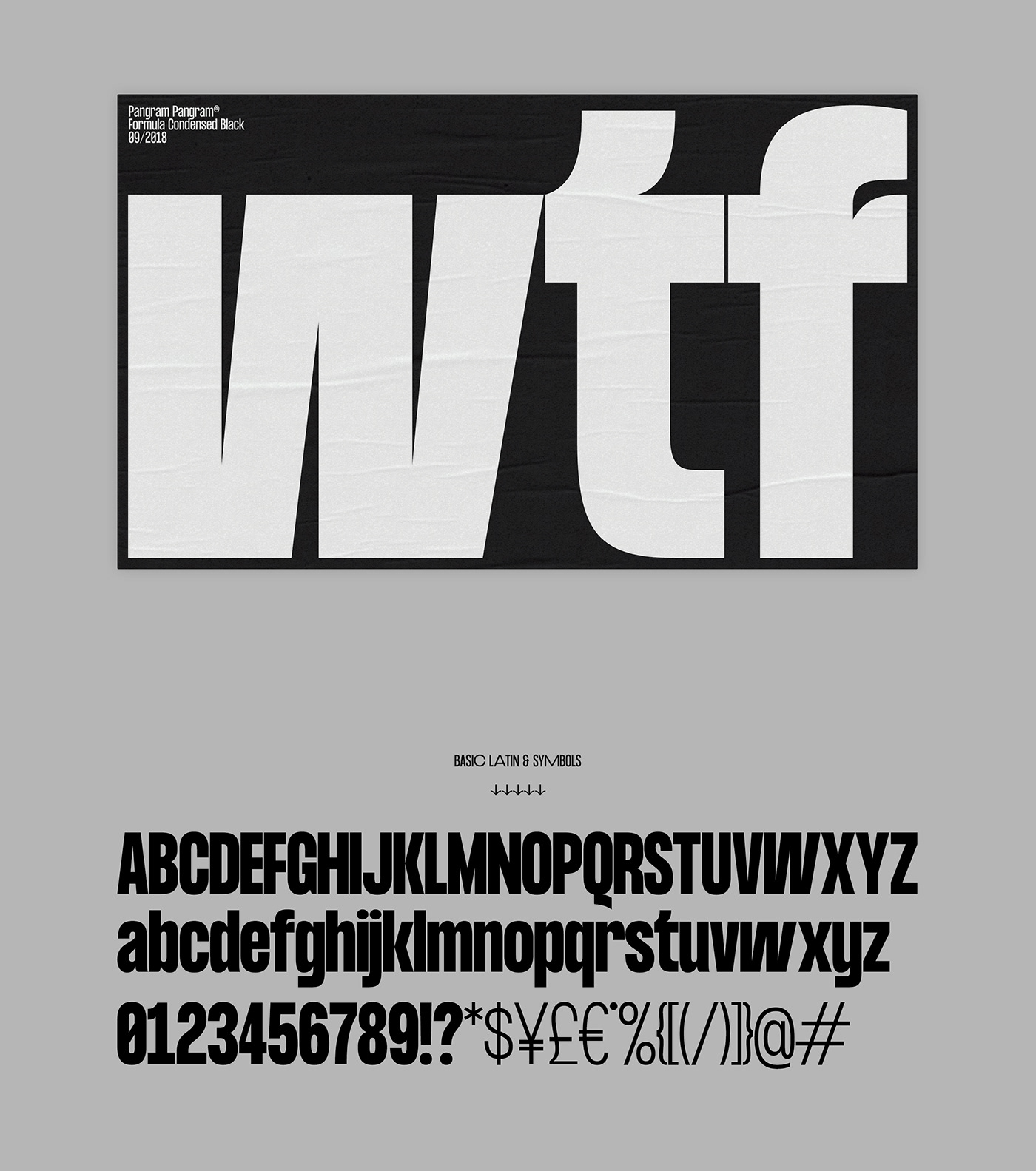 Formula Consensed Font Family