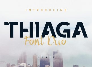 THIAGA Font Duo
