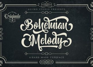 Bohemian Melody Font