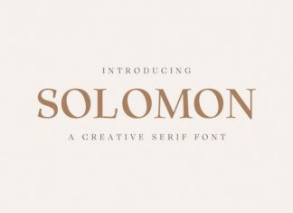 Solomon Serif Font Family