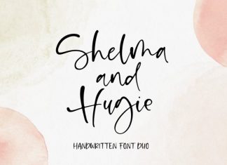 Shelma & Hugie Script Font