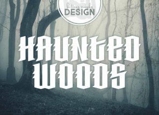Haunted Woods Font