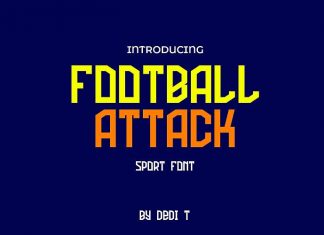 Football Attack Font