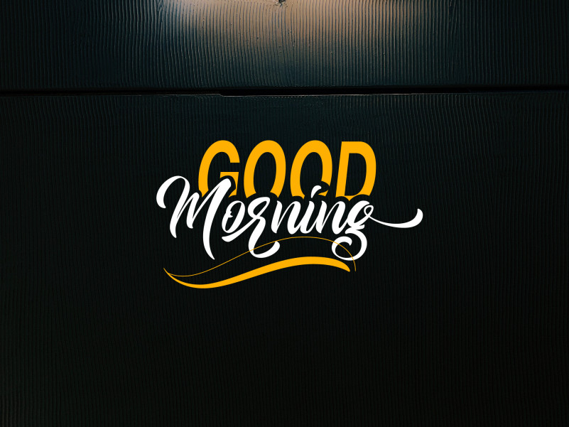 good-morning-font-demofont