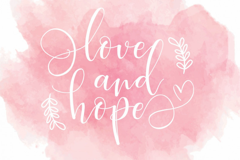 calligraphy-hope-in-different-fonts