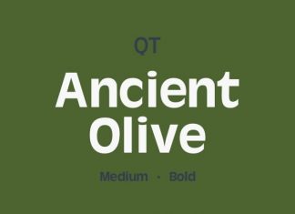 Ancient Olive Font