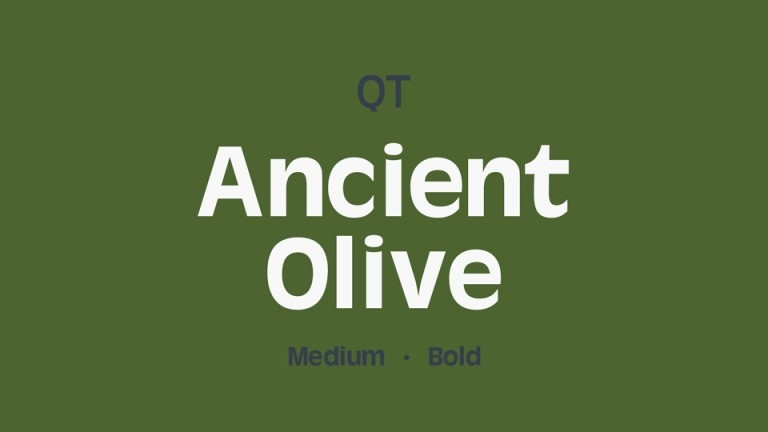 Ancient Olive Font