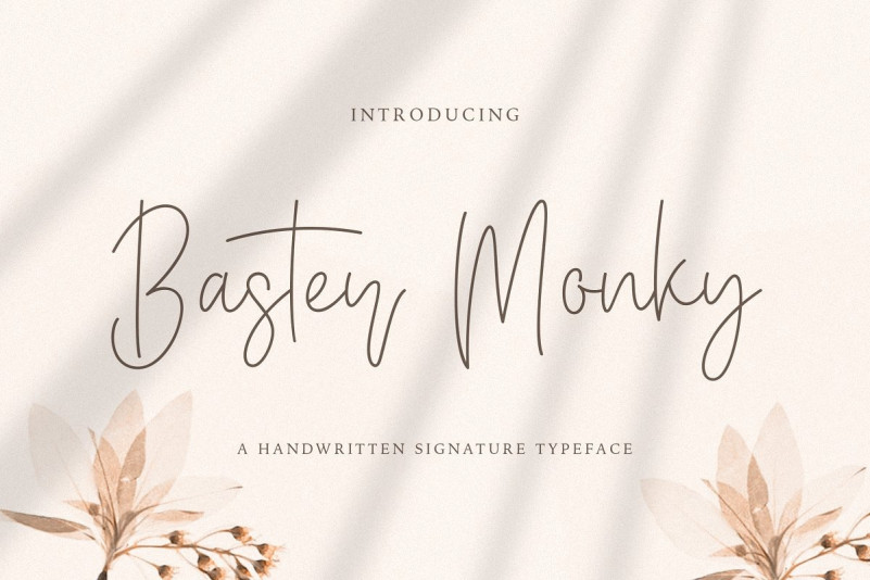 Baster Monky Font