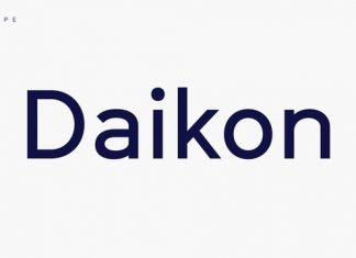 Daikon Font