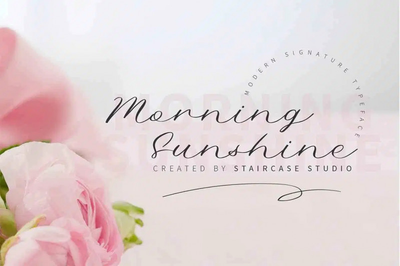 Morning Sunshine Font