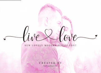 Live Love Font