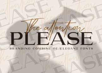 The attention Please Font