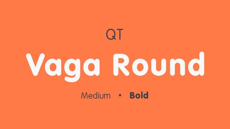 Vaga Round Font