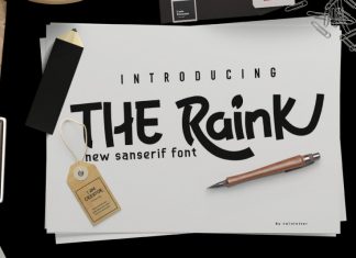 The Raink Font