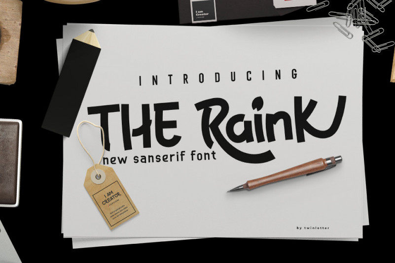 The Raink Font