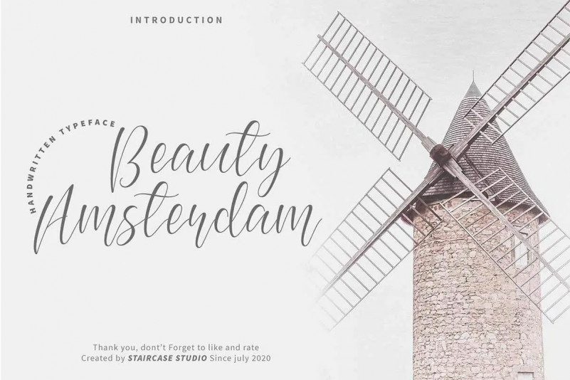 Beauty Amsterdam Font
