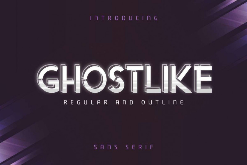 Ghostlike Font