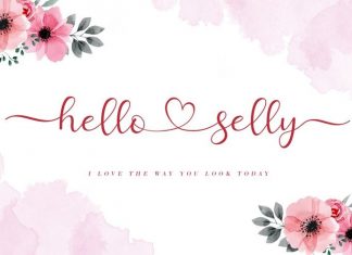 Hello Selly Font