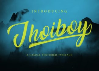 Jhoiboy Font