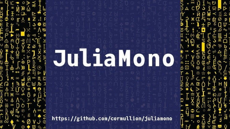 JuliaMono Font