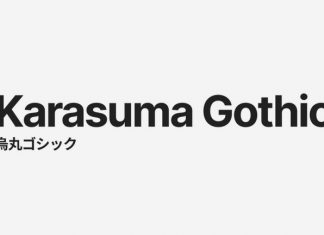 Karasuma Gothic Font