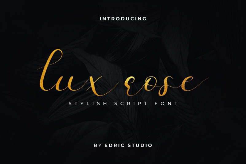 Lux Rose Font