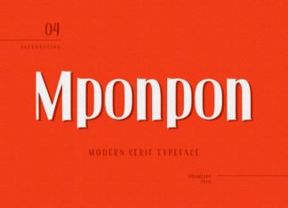 Mponpon Font