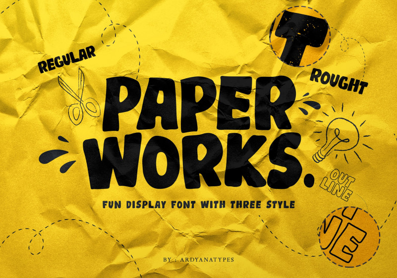 Paper Works Font