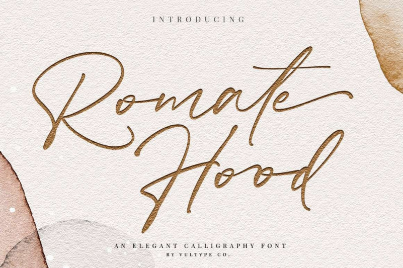 Romate Hood Font