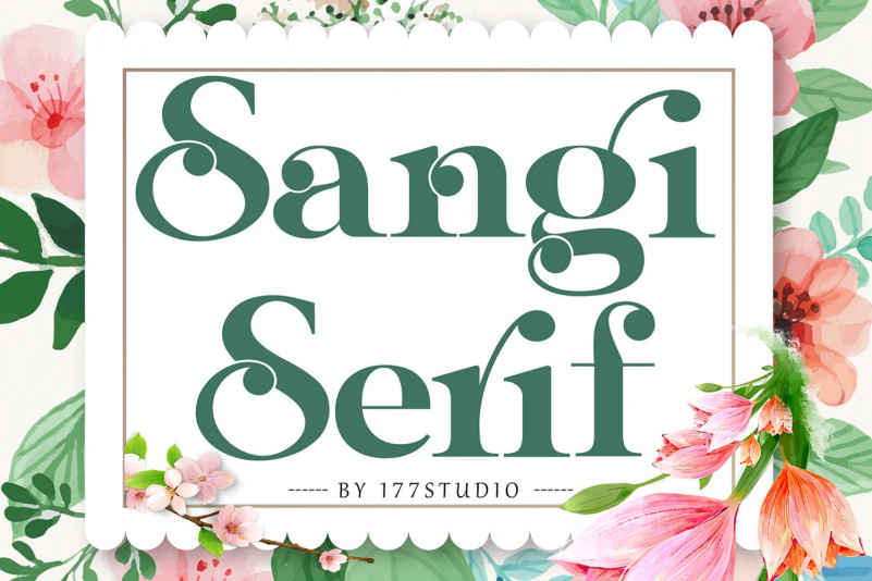 Sangi Font