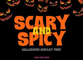 Scary and Spicy Font