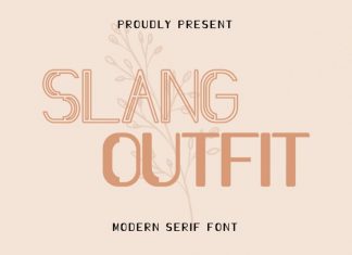 Slang Outfit Font