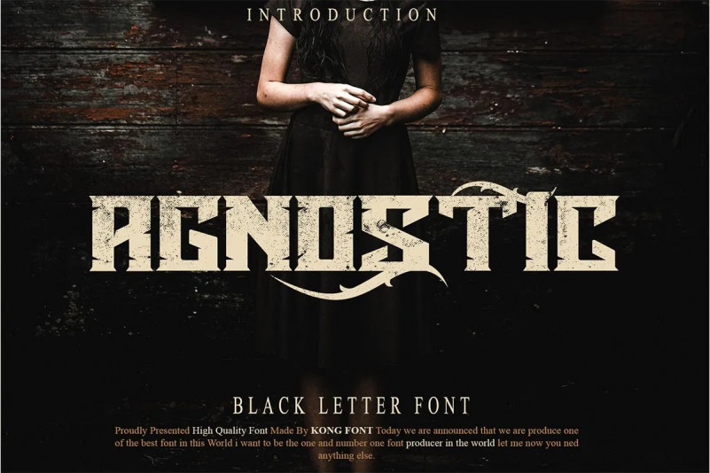 Agnostic Font