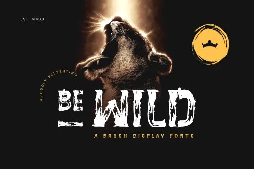 BE-WILD Font