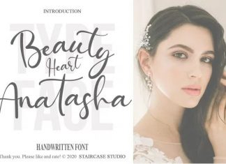 Beauty Heart Anatasha Font