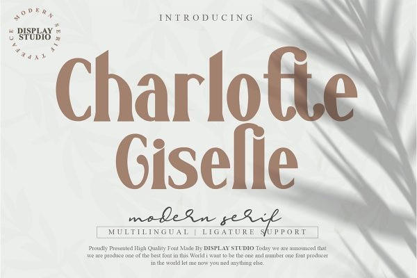 Charlotte Giselle Font