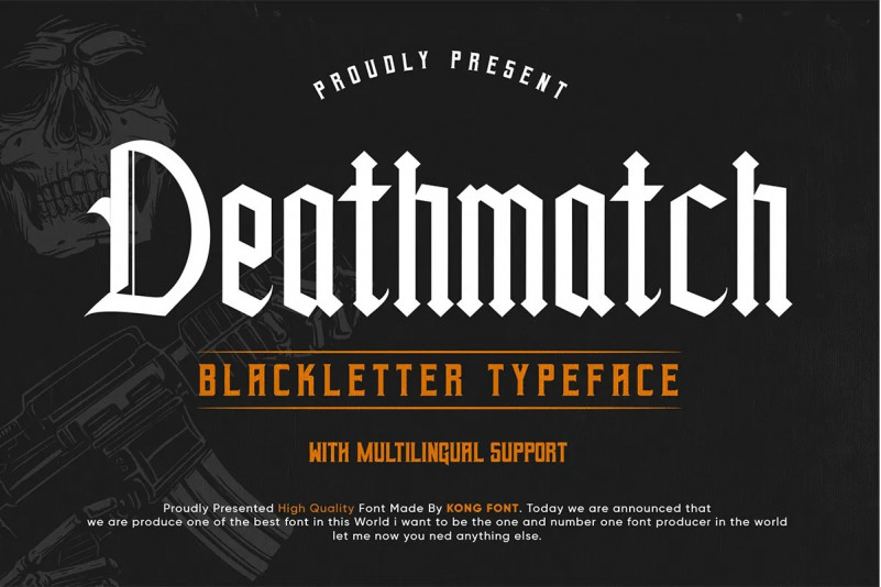 Deathmatch Font