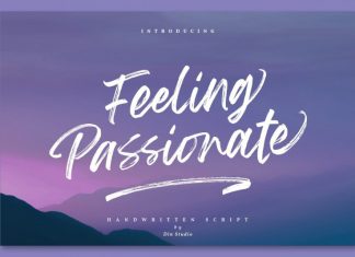 Feeling Passionate Font