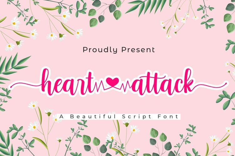 Heart Attack Font